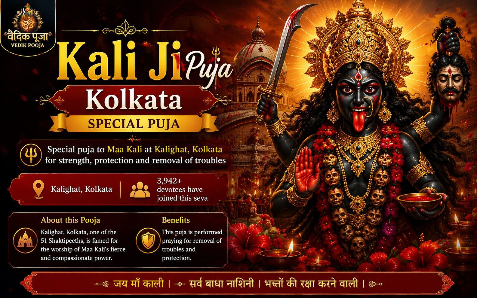 Kali Ji Puja Kolkata