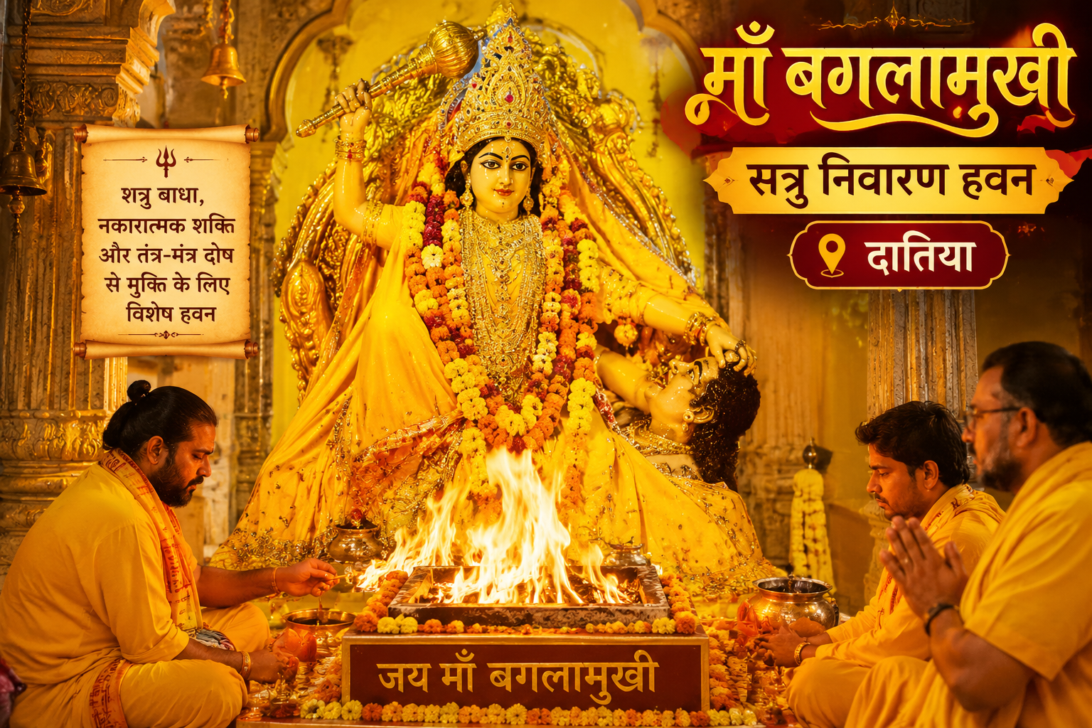 Maa Baglamukhi Havan datiya