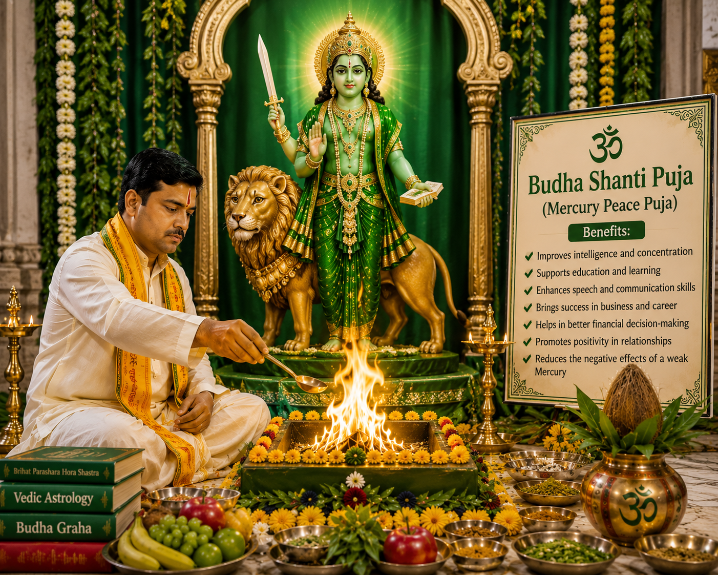 Budha shanti puja